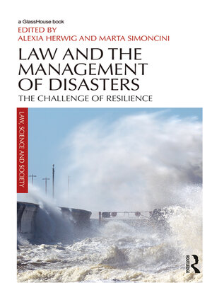 cover image of Law and the Management of Disasters